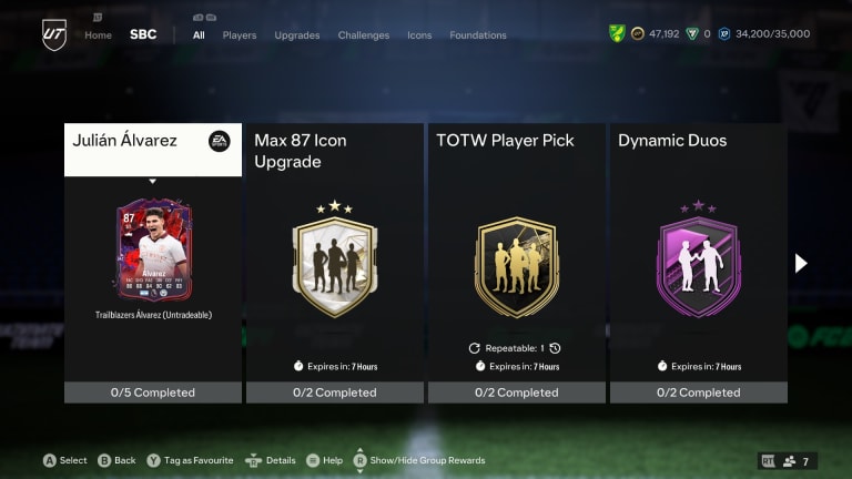 How to Complete Julian Alvarez Trailblazers SBC in EA FC 24